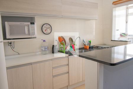 cozinha de apartamento à venda com 2 quartos, 75m² em Vila Rosa, Novo Hamburgo