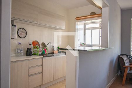 cozinha americana de apartamento à venda com 2 quartos, 75m² em Vila Rosa, Novo Hamburgo