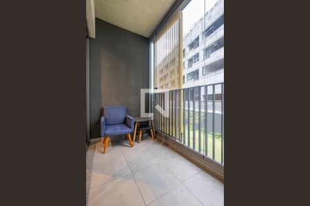 Studio - Varanda de apartamento à venda com 1 quarto, 24m² em Sumarezinho, São Paulo