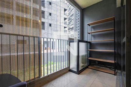 Studio - Varanda de apartamento à venda com 1 quarto, 24m² em Sumarezinho, São Paulo