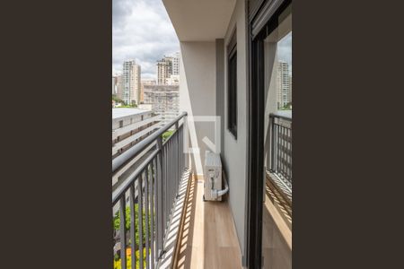 Apartamento para alugar com 23m², 1 quarto e sem vagaSacada