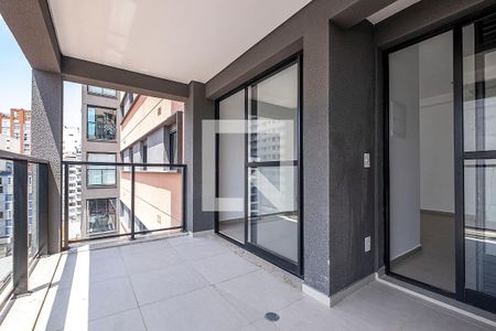 Varanda de apartamento para alugar com 2 quartos, 58m² em Pinheiros, São Paulo