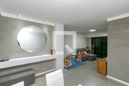 Sala de apartamento à venda com 4 quartos, 124m² em Brooklin Paulista, São Paulo