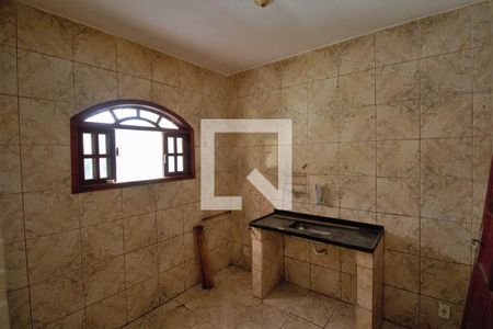 Cozinha de casa para alugar com 1 quarto, 50m² em Laranjal, São Gonçalo