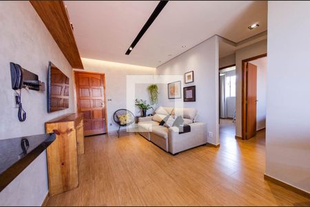 Sala de apartamento para alugar com 2 quartos, 55m² em Nova Granada, Belo Horizonte