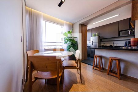 Sala de apartamento para alugar com 2 quartos, 55m² em Nova Granada, Belo Horizonte
