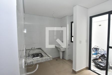 Apartamento à venda com 37m², 2 quartos e sem vagaCozinha e Área de Serviço