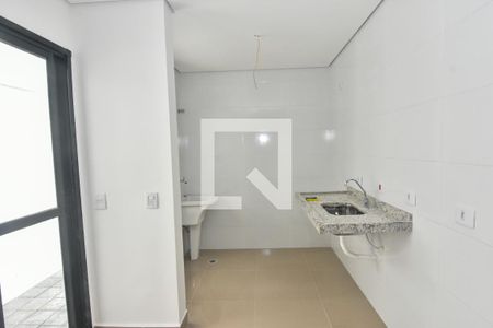 Apartamento à venda com 37m², 2 quartos e sem vagaCozinha e Área de Serviço
