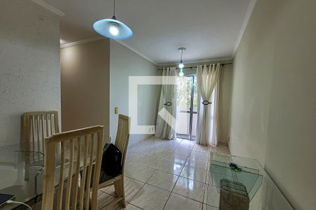 sala de estar/jantar de apartamento para alugar com 2 quartos, 46m² em Jardim Santa Emília, São Paulo