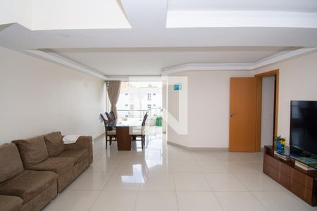Sala de apartamento à venda com 4 quartos, 229m² em Jardim Riacho das Pedras, Contagem
