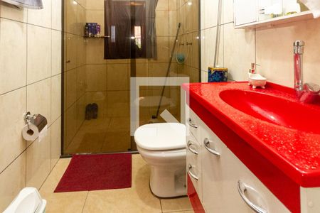 Banheiro da Suite de casa à venda com 4 quartos, 250m² em Conjunto Residencial Sitio Oratório, São Paulo
