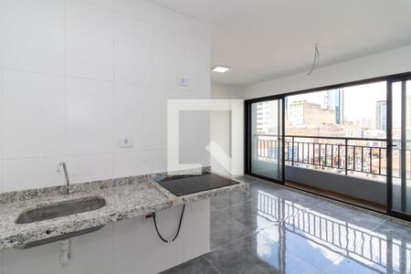 Cozinha de apartamento para alugar com 1 quarto, 26m² em Santana, São Paulo