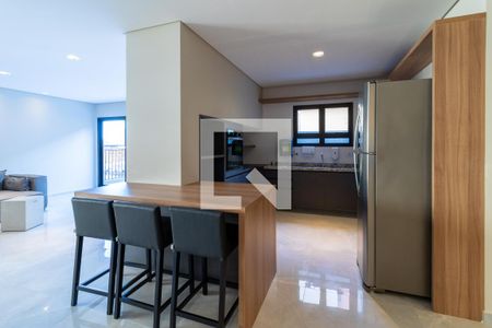 Área comum - Salão de festas 2 de apartamento para alugar com 1 quarto, 26m² em Santana, São Paulo