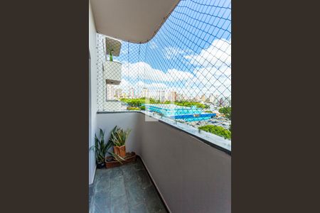 Varanda da Sala de apartamento para alugar com 3 quartos, 126m² em Vila Leopoldina, Santo André