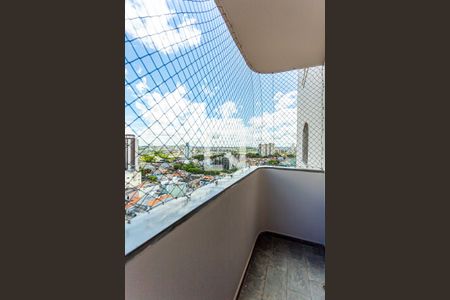 Varanda da Sala de apartamento para alugar com 3 quartos, 126m² em Vila Leopoldina, Santo André
