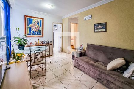 Sala de apartamento à venda com 2 quartos, 54m² em São João Batista, Belo Horizonte