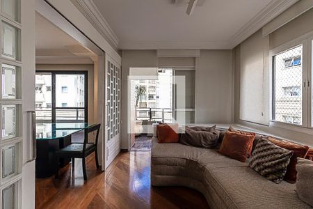 Sala de apartamento à venda com 4 quartos, 211m² em Vila Nova Conceição, São Paulo
