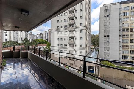 Varanda da Sala de apartamento à venda com 4 quartos, 211m² em Vila Nova Conceição, São Paulo