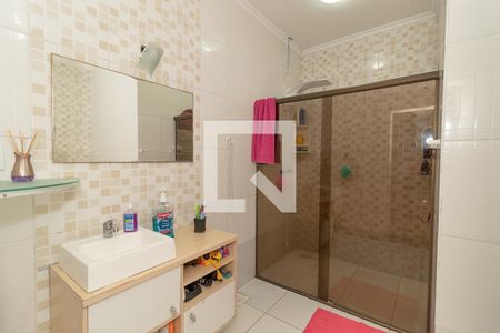 Banheiro da Suíte de casa à venda com 2 quartos, 150m² em Sarandi, Porto Alegre