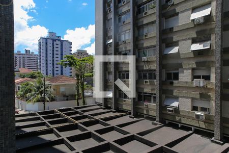 Vista de apartamento para alugar com 3 quartos, 124m² em Gonzaga, Santos