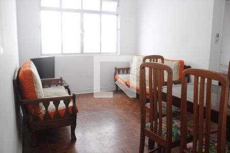 Sala de apartamento para alugar com 3 quartos, 85m² em Itararé, São Vicente