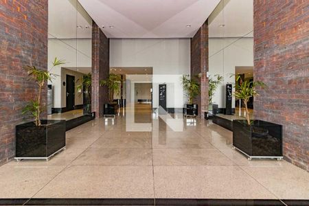 Apartamento para alugar com 54m², 1 quarto e 2 vagasHall social