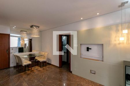 Sala de apartamento à venda com 3 quartos, 91m² em Estoril, Belo Horizonte