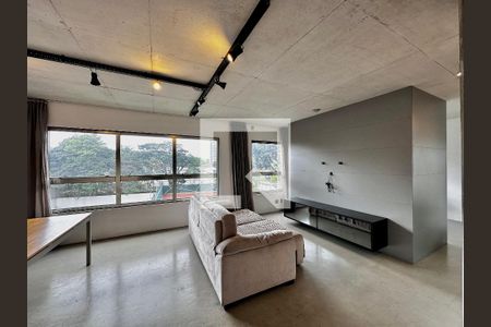 Sala de apartamento à venda com 1 quarto, 70m² em Jardim das Acacias, São Paulo