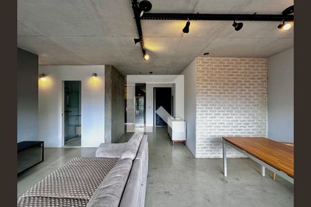 Sala de apartamento à venda com 1 quarto, 70m² em Jardim das Acacias, São Paulo