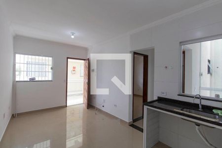 Sala e Cozinha Integrada de apartamento à venda com 1 quarto, 41m² em Cidade Patriarca, São Paulo