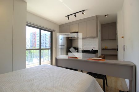 Studio de kitnet/studio para alugar com 1 quarto, 26m² em Indianópolis, São Paulo