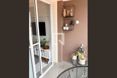 Varanda da Sala de apartamento à venda com 2 quartos, 54m² em Quitaúna, Osasco