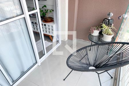 Varanda da Sala de apartamento à venda com 2 quartos, 54m² em Quitaúna, Osasco