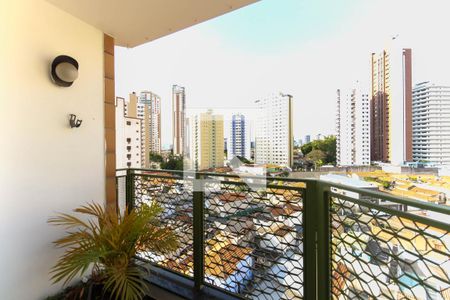 Varanda Sala de apartamento para alugar com 4 quartos, 200m² em Vila Regente Feijó, São Paulo