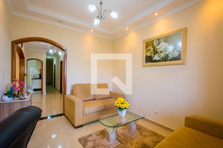 Sala de estar de casa à venda com 3 quartos, 306m² em Vila Bastos, Santo André