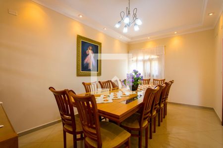 Sala de jantar de casa à venda com 3 quartos, 306m² em Vila Bastos, Santo André