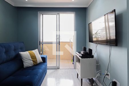 Sala de apartamento para alugar com 2 quartos, 58m² em Vila Milton, Guarulhos