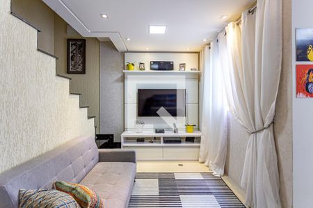 Sala de apartamento à venda com 2 quartos, 143m² em Jardim Bela Vista, Santo André