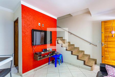Sala de casa à venda com 2 quartos, 76m² em Vila Suica, Santo André
