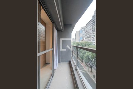Studio à venda com 35m², 1 quarto e sem vagaSacada
