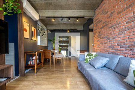 Sala de apartamento à venda com 2 quartos, 80m² em Jardim Paulista, São Paulo