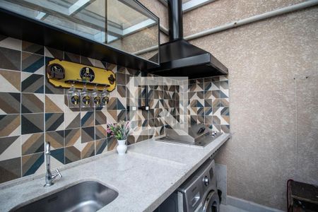 Apartamento para alugar com 97m², 2 quartos e 1 vagaVaranda gourmet- Churrasqueira