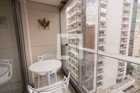 Varanda de apartamento para alugar com 1 quarto, 42m² em Consolação, São Paulo