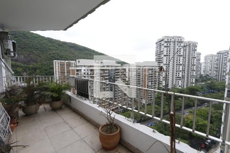 Varanda da Sala de apartamento à venda com 3 quartos, 114m² em São Conrado, Rio de Janeiro