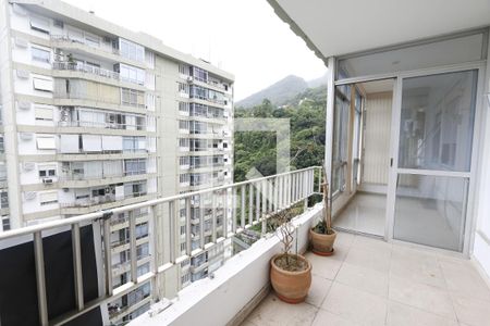Varanda da Sala de apartamento à venda com 3 quartos, 114m² em São Conrado, Rio de Janeiro