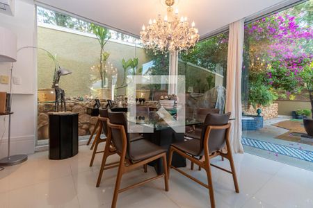 Sala de Jantar de casa de condomínio à venda com 4 quartos, 439m² em Loteamento Alphaville Campinas, Campinas
