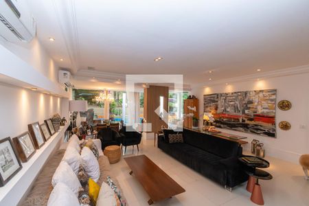 Sala de Estar de casa de condomínio à venda com 4 quartos, 439m² em Loteamento Alphaville Campinas, Campinas