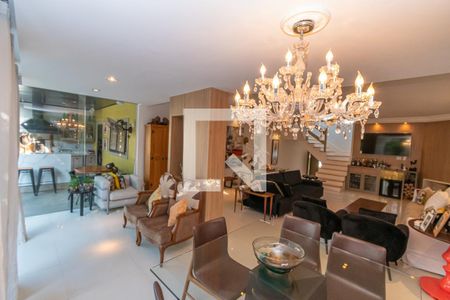 Sala de Jantar de casa de condomínio à venda com 4 quartos, 439m² em Loteamento Alphaville Campinas, Campinas