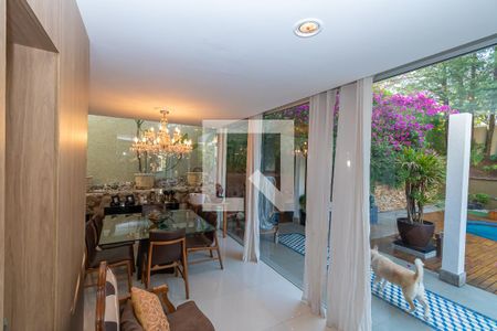 Sala de Jantar de casa de condomínio à venda com 4 quartos, 439m² em Loteamento Alphaville Campinas, Campinas