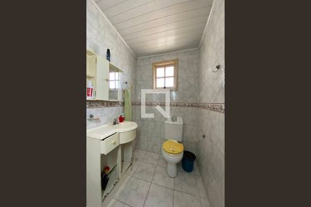 Banheiro da Suíte de casa à venda com 4 quartos, 160m² em Campina, São Leopoldo